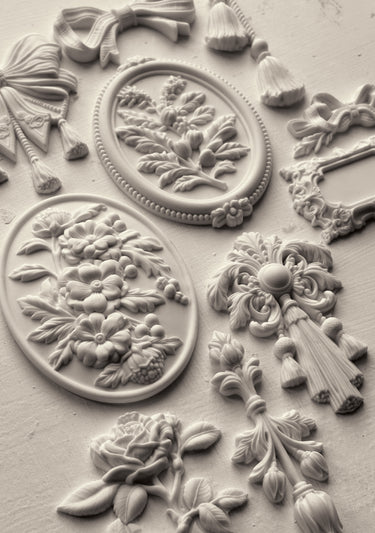 Victoriana 6x10 IOD Mould™ - Iron Orchid Designs